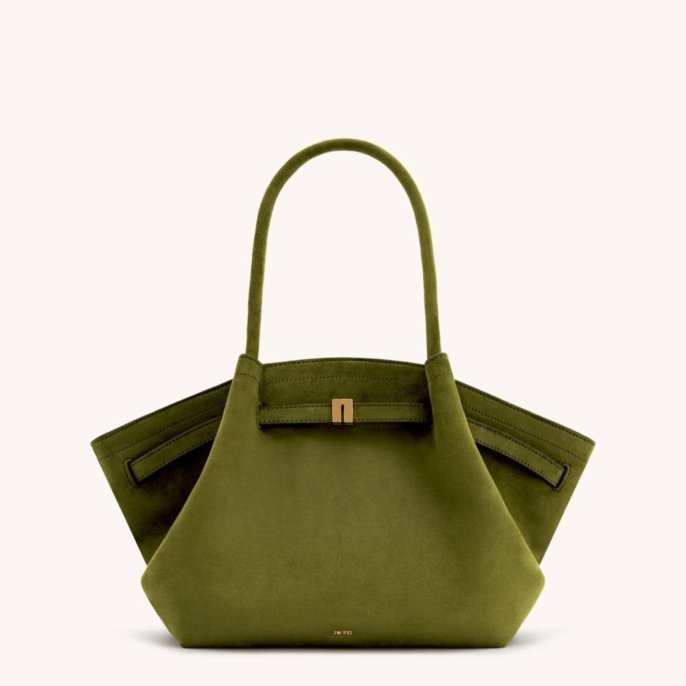 JW PEI Hana Medium Suede Tote Bag